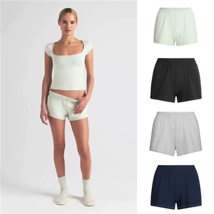 25��ƷSKIMS COTTON JERSEY LOOSE SHORT�ٴ�ɾo���e���ɶ�ѝ