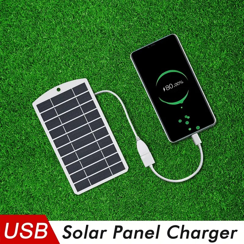 Solar charging 5V digital electronic products outdoor solar charging board outdoor equipment for emergency use Solar charging 5V digital electronic products outdoor solar charging board outdoor equipment for emergency use