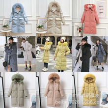 2021冬季新款女裝羽絨棉服韓版女式中長款棉衣加厚保暖外套批發