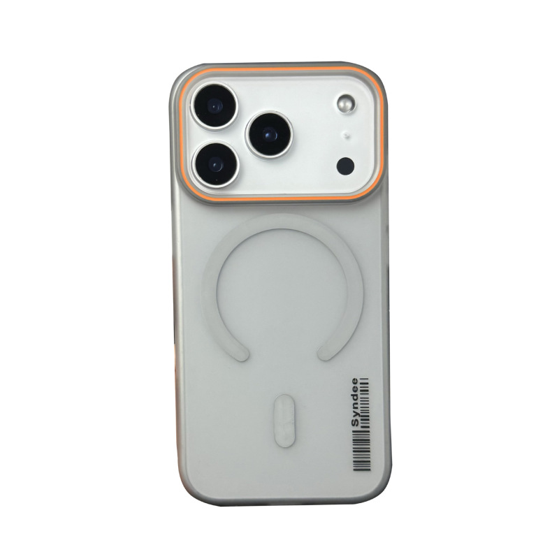 柔纱磁吸适用iPhone17pro手机壳磨砂透色苹果16pro肤感细磁保护套|undefined