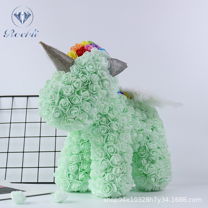 Corona, velo de cabeza, unicornio, flor inmortal, chica, amante, cumpleaños de Navidad, esposa.