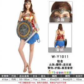 神奇女侠头饰发箍Cosplay护腕饰品WonderWoman衣服装周边成人道具