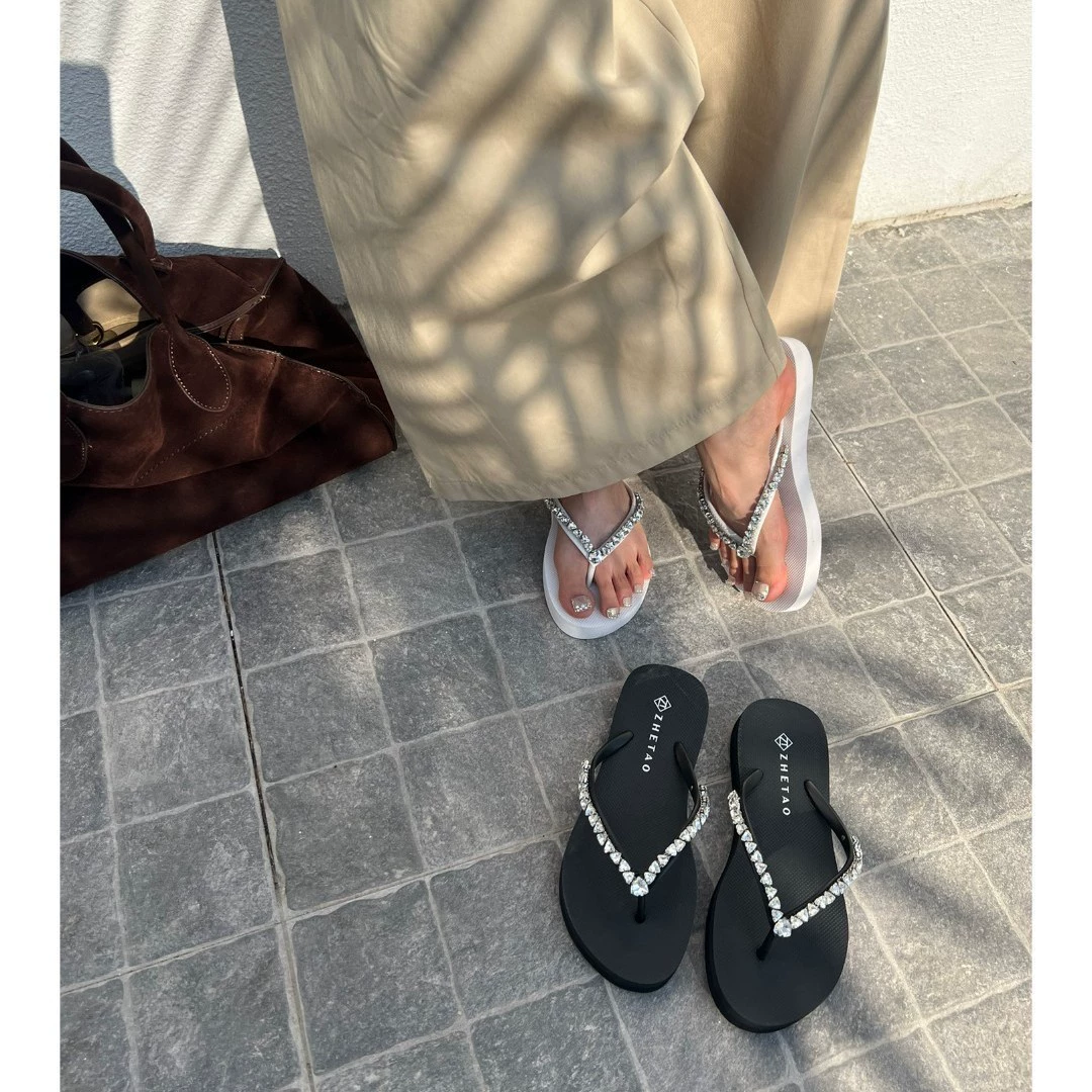 4CM склон и шлепанцы женская одежда летом