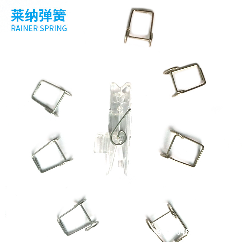小彩灯夹子扭簧 灯饰弹簧 彩灯镀锌夹子弹簧 供应扭转非标件弹簧