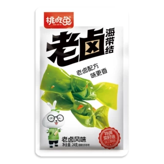 挑吃兔老卤海带结卤味即食小吃下饭追剧解馋网红休闲零食超市批发