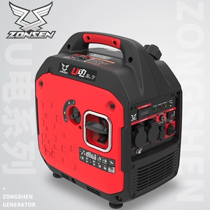 Zongshen səssiz dəyişən tezlikli benzin generatoru, 220V, ev, RV üçün