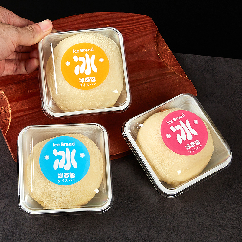 Caja de embalaje de plástico de soplado de pan helado, caja de pan helado, caja de pan helado, caja de pan helado, caja de pan helado
