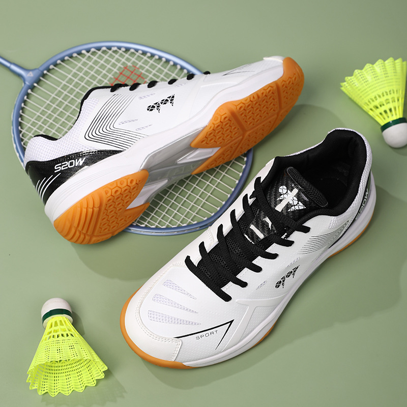 Nuevos zapatos de bádminton profesionales de moda para hombres y mujeres entrenamiento integral competencia de tenis de mesa zapatos de tenis zapatos deportivos pareja