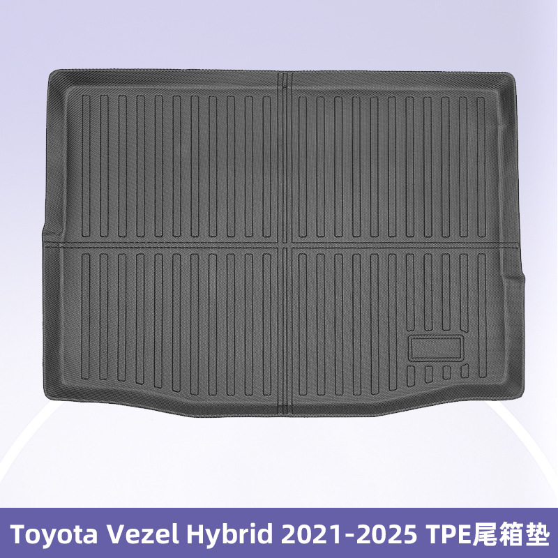 Para Honda Vezel 2021-2025 Hybrid Right Timón 3D Material para todo clima TPE coche alfombrilla