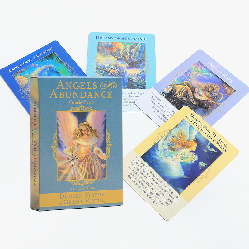 Cartes de tarot des anges de fortune oracle de l abondance_voghion.com