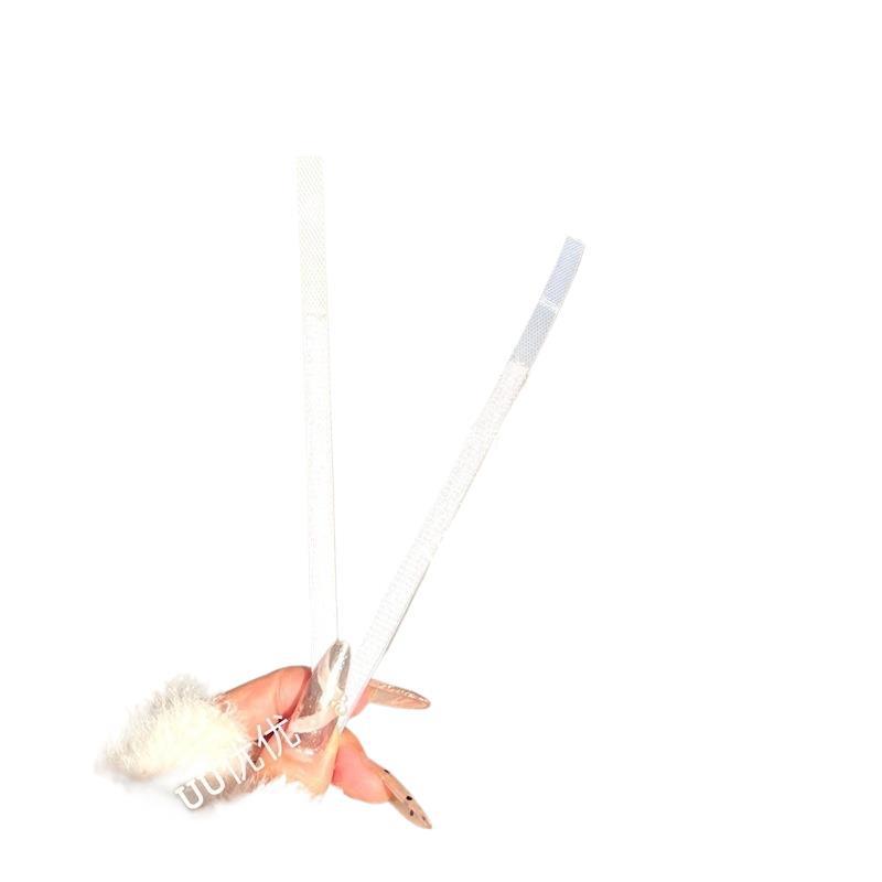 6mm8mm10mm 娃用魔术贴白色超细b娃衣辅料小布ob11配件娃娃|undefined