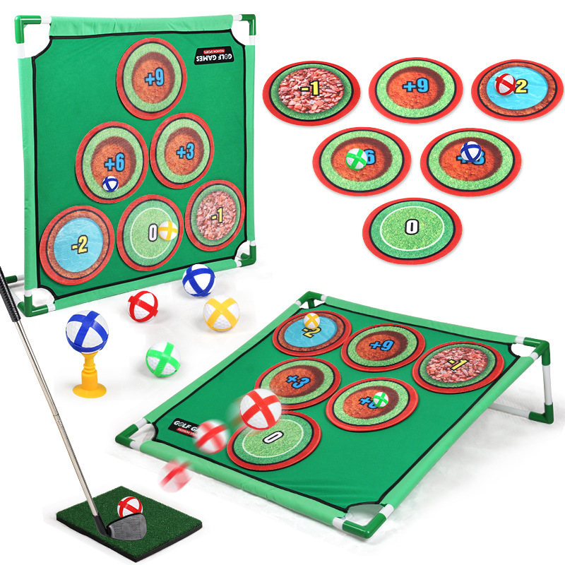 Exportación transfronteriza de juguetes de golf, almohadillas de juego de golf, almohadillas de ejercicio de swing, juguetes deportivos interiores y exteriores