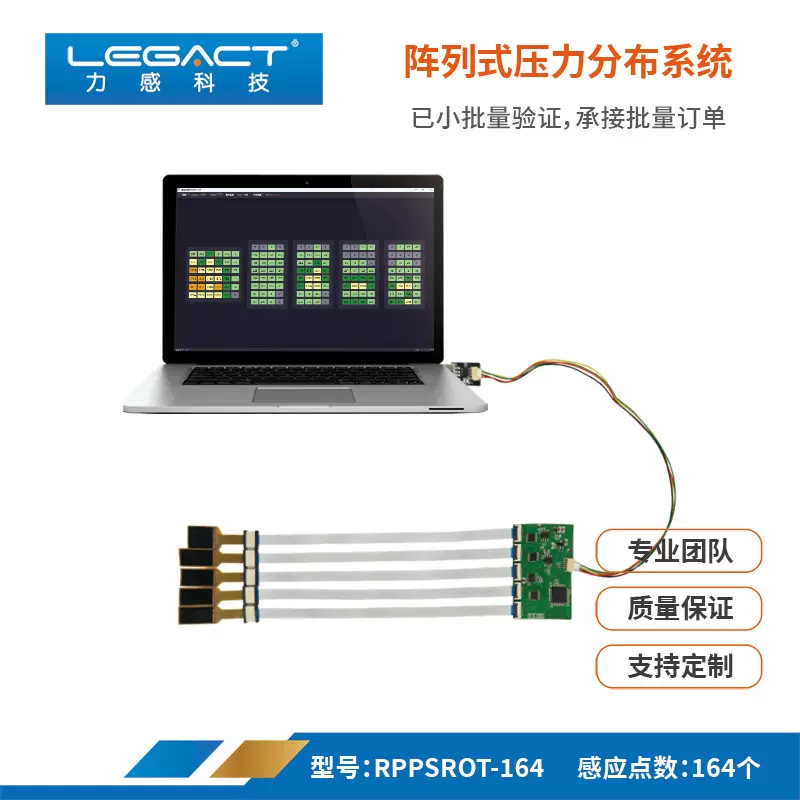 力感Legact 机器人灵巧手研发模块高灵敏度薄膜压力传感器全套