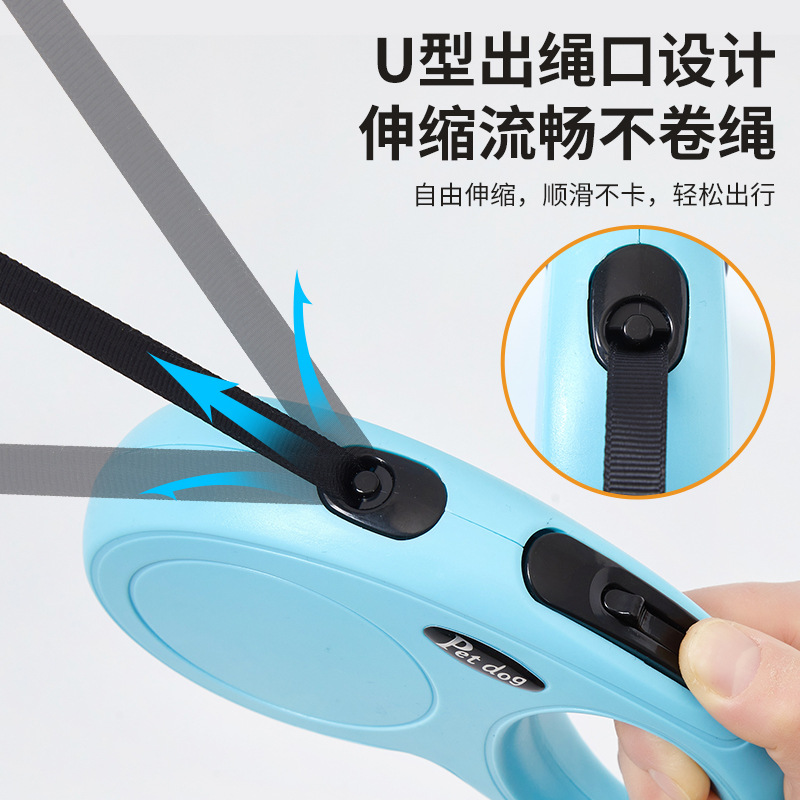 Fabricantes al por mayor de perros retráctiles cuerda de tracción automática cuerda de paseo para perros Teddy Bear tractor cuerda de paseo para perros