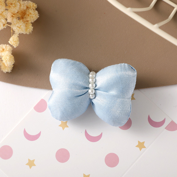 cute children's cloth with bow pearl