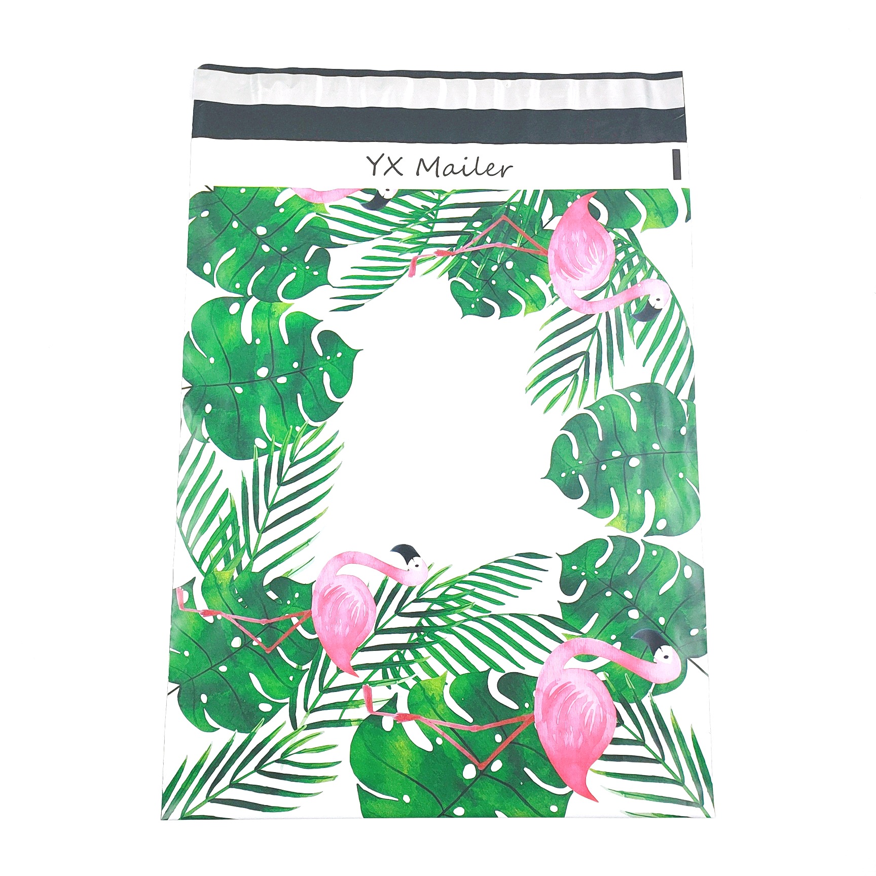 Bolsa de mensajería portátil rosa bolsa de mensajería impermeable gruesa bolsa de embalaje de ropa bolsa de embalaje de impresión de dibujos animados al por mayor