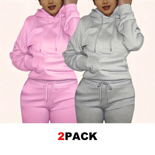 【European size】solid color drawstring hoodie, factory