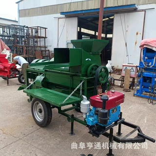 大型多功能脱粒机 新款黄豆脱粒机 谷穗高粱脱粒机