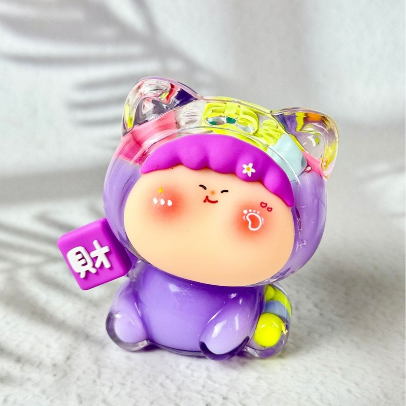 爆款抖音可爱萌宠招财猫盲盒潮玩创意桌面摆件装饰摆件创意批发|undefined