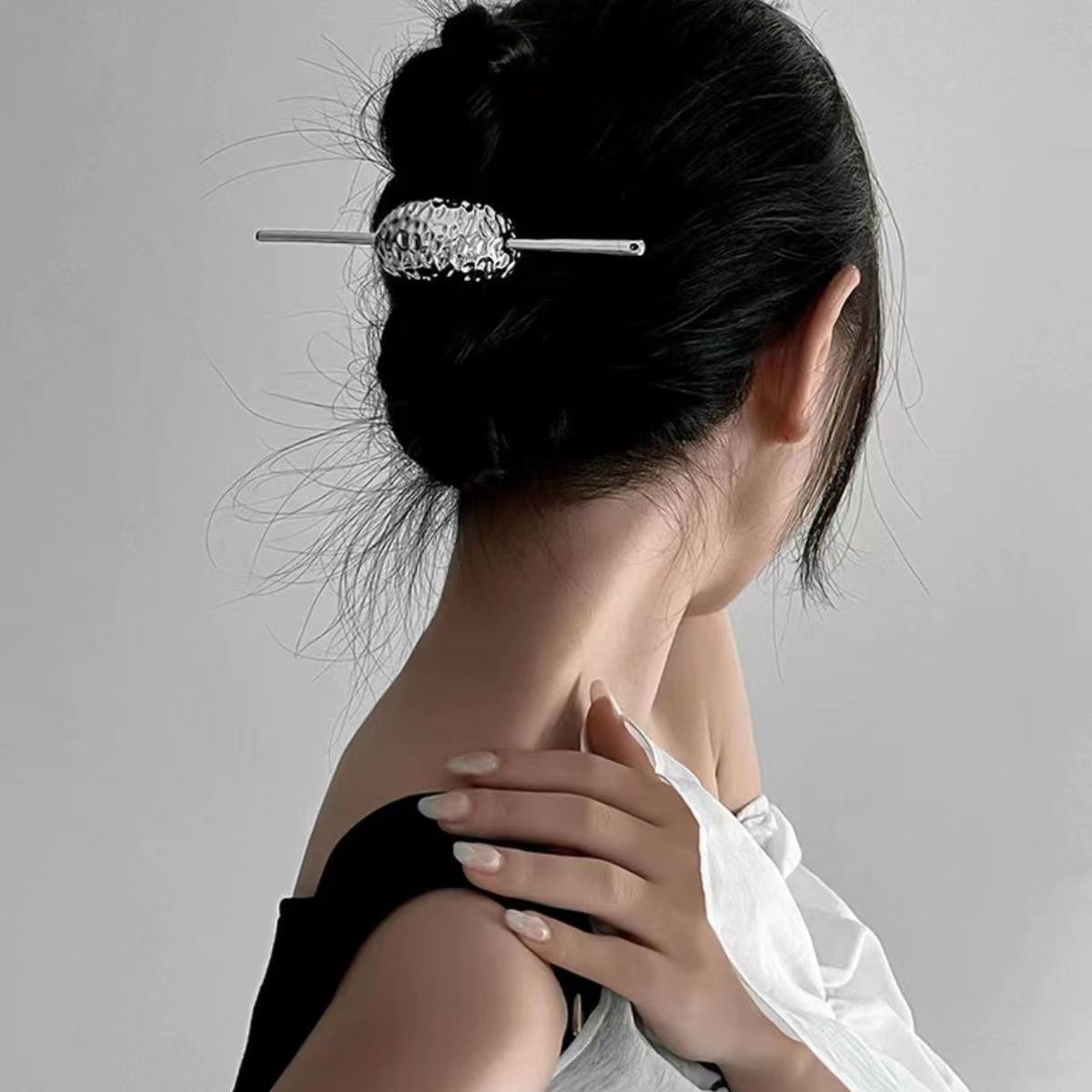 SKU_3_型号 光板发簪-麻面