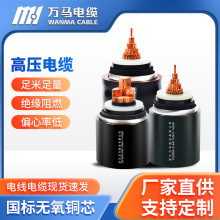万马电缆国标ZC-YJLW02-110KV高压电缆1X1200铜芯交联电缆现货