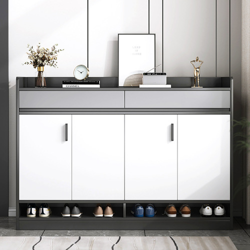 Yijiada shoe cabinet home entrance large-capacity porch balcony storage cabinet modern minimalist foyer storage shoe shelf