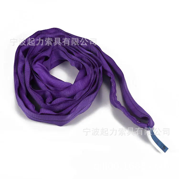 多吨位 承重带吊机户外登山攀岩速降扁带纤维吊带