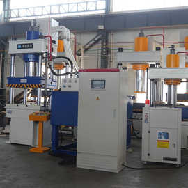 三梁四柱伺服快速液压机  250吨工业水冷压力机  金属冲压成型