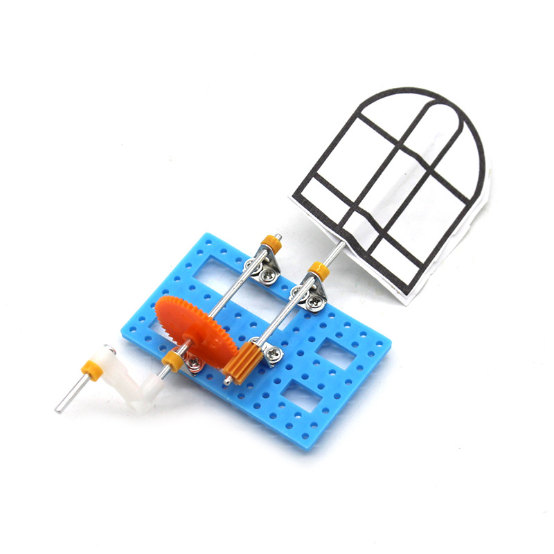 Pintura en campo de trigo-pájaro en jaula de manivela