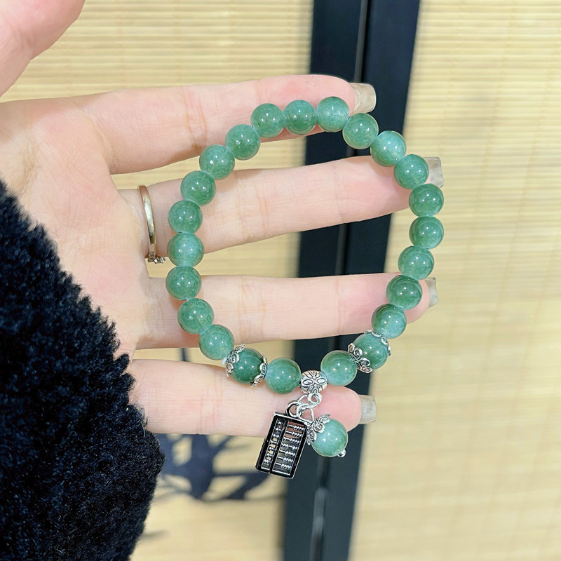 Ábaco pareja amigas pulseras artificiales hombres y mujeres pulseras regalo de cumpleaños estilo nacional nuevo hombre