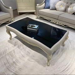 軽いアメリカ式の軽い豪華な実木の長いお茶のいくつかの大きさの部屋型の客間のヨーロッパ式の彫刻の方のお茶のいくつかの簡単な家庭用の卸売り
