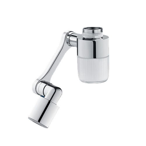 Full copper filter mechanical arm faucet universal faucet rotatable universal aerator bathroom faucet extender
