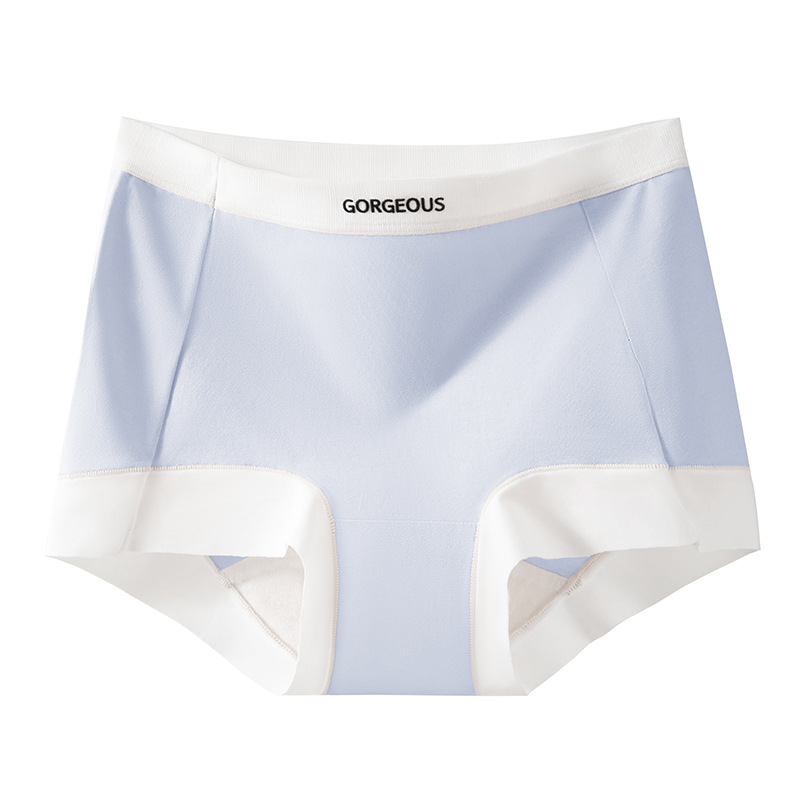 Calzoncillos bóxer de color de contraste de algodón entrepierna antibacteriana entrepierna de algodón 2025 pantalones de seguridad leggings antideslumbrantes calzoncillos bóxer para mujer