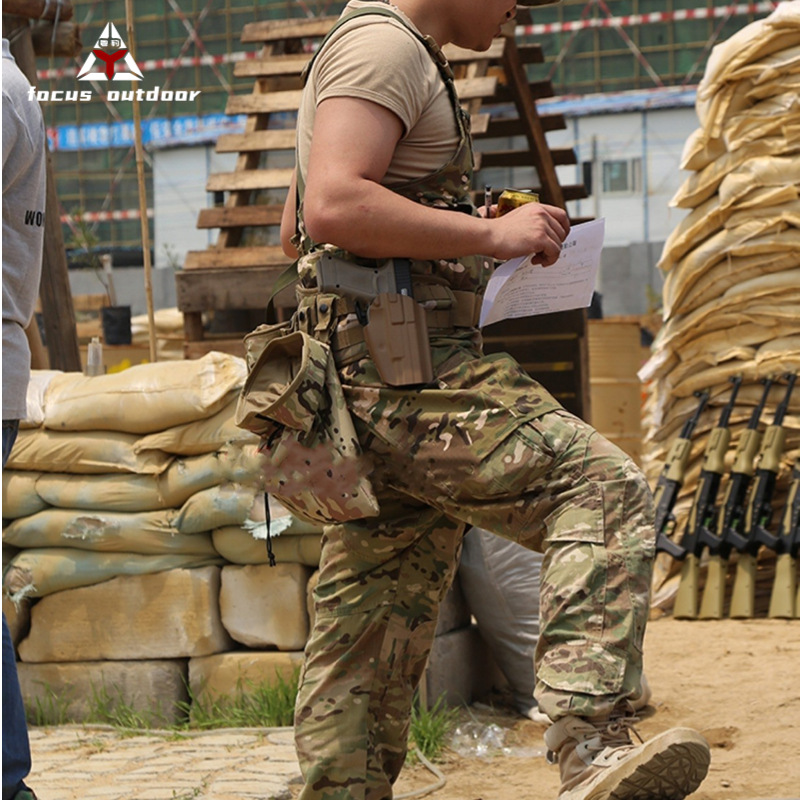 Fábrica en stock al por mayor Kit de equipo al aire libre gran bolsa de reciclaje alpinismo bolsa de recogida de polvo al aire libre crossbody misceláneas bolsa