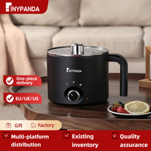 跨境代发多功能蒸煮一体宿舍小电锅电热锅1-2人迷你小功率电煮锅