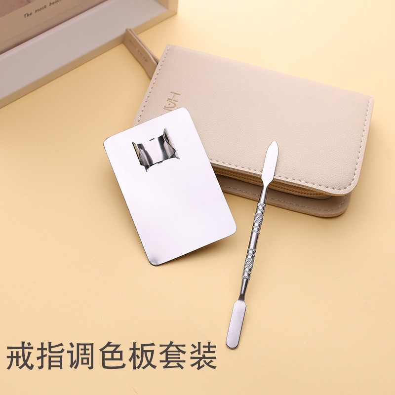 In-Stock Chinese-Style Stainless Steel Mixing Stick, Nail Polish Mixing Stick, Glue Stick, Foundation Mixing Stick, Nail Art Tools Wholesale