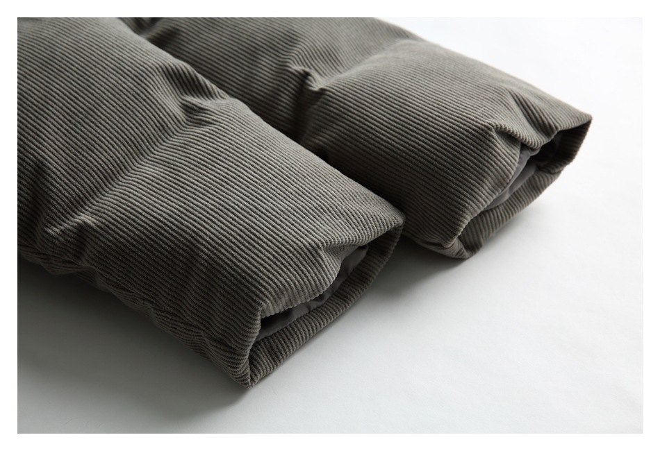 OIRTD winter nieuwe corduroy opstaande kraag voor zowel mannen als vrouwen, warme jas, dikke katoenen jas MY595_voghion.com