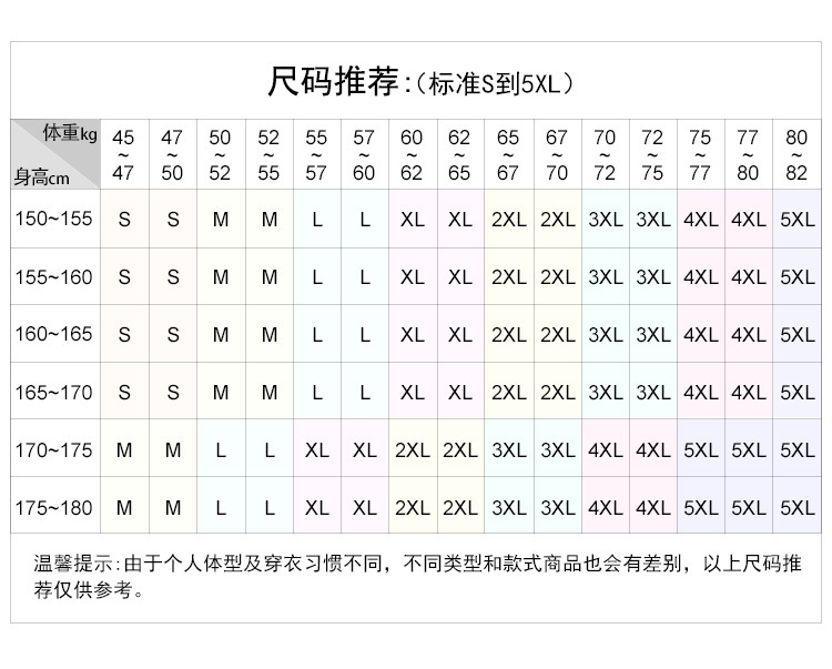 尺码推荐表S-5XL.jpg