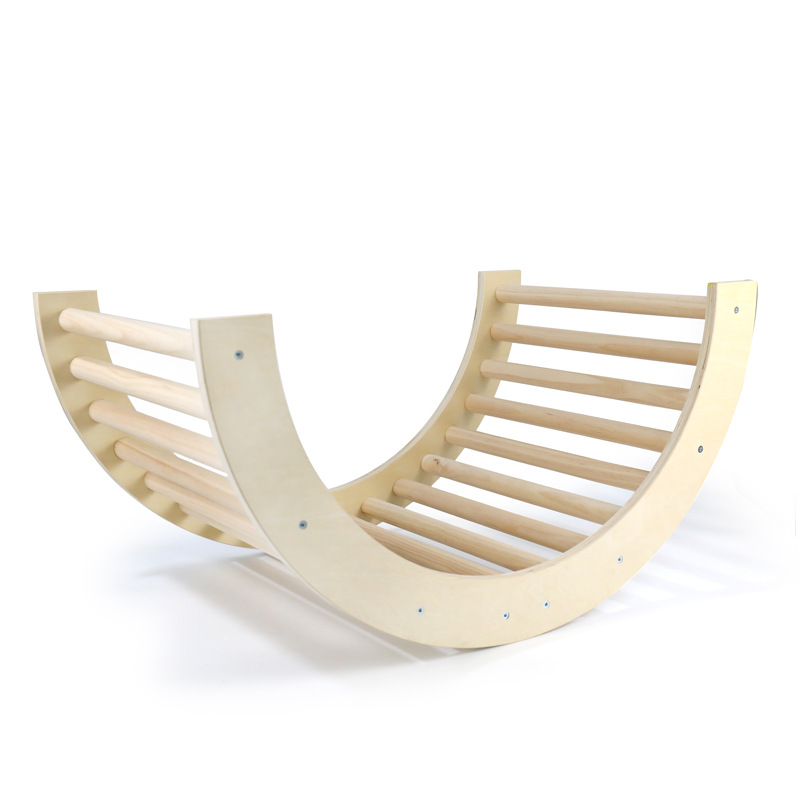 Diapositiva de madera interior swing escalada en roca combinación hogar pequeño juego paraíso Amazon Marco de escalada de madera maciza para niños
