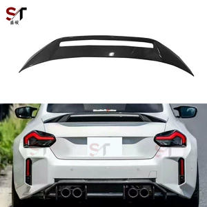 BMW M2 G87 Karbon Fiber Arxa Spoiler Duck Tail Boş Stil Sabit Qanad