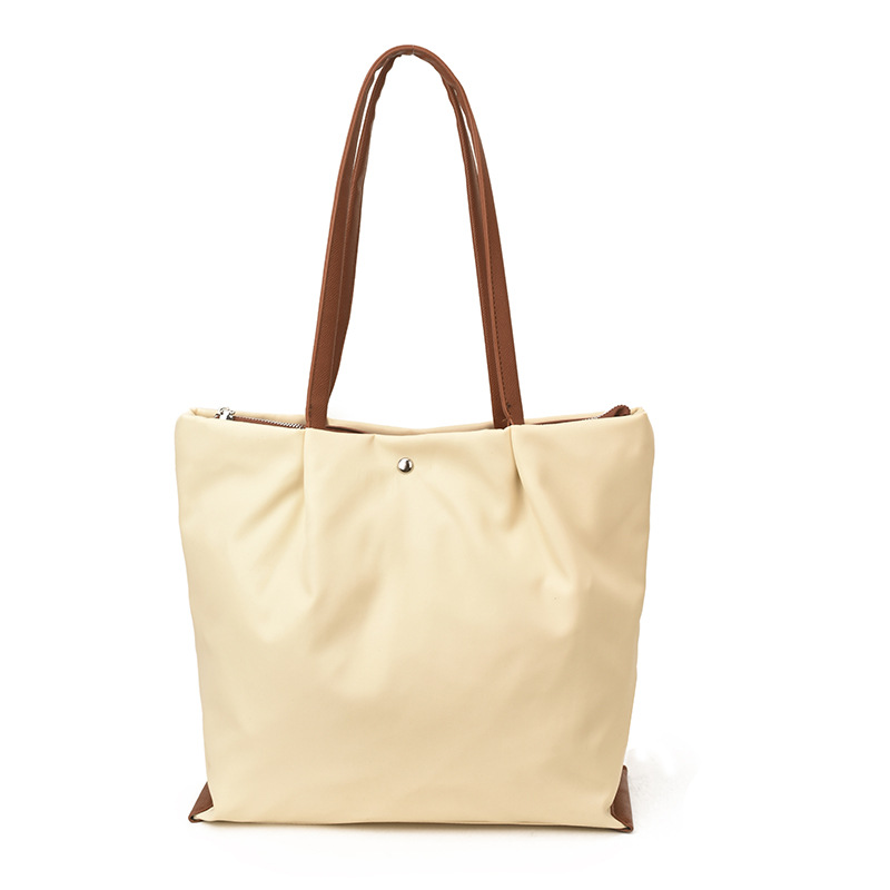 Bolso de tela de nylon de gran capacidad para mujeres 2026 nuevo tipo de bolso de hombro ligero y simple estilo coreano nicho Zhong Commuting Tote image 13