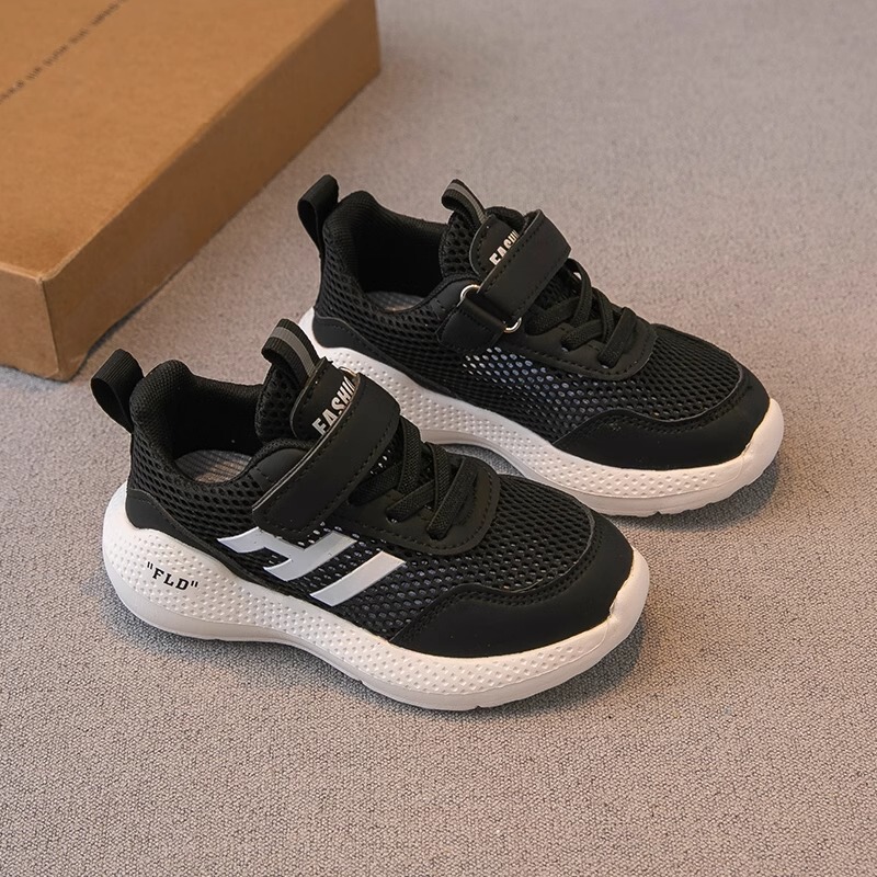 Children's Sports Shoes Summer New Light-Soled Single Mesh Boys' Running Shoes Girls' Casual Shoes Small and Medium-Sized Students' Shoes