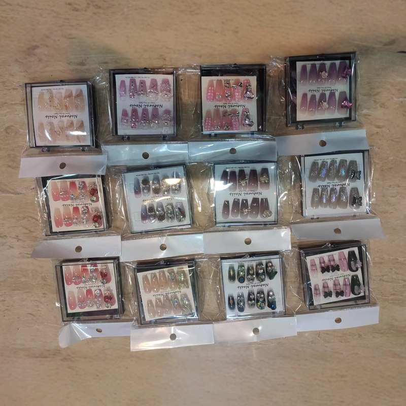 Purely Handmade Wearable Nail Polish 24 Pieces Jelly Glue 24 Nail Polish Pieces Hard Box Black Bottom Purely Handmade Wearable Nail Polish 24 Pieces Jelly Glue 24 Nail Polish Pieces Hard Box Black Bottom