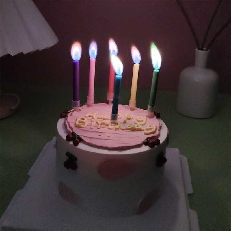 Birthday Occasion TMC Material Birthday Cute Bear Solid Color Tmc Birthday Candle