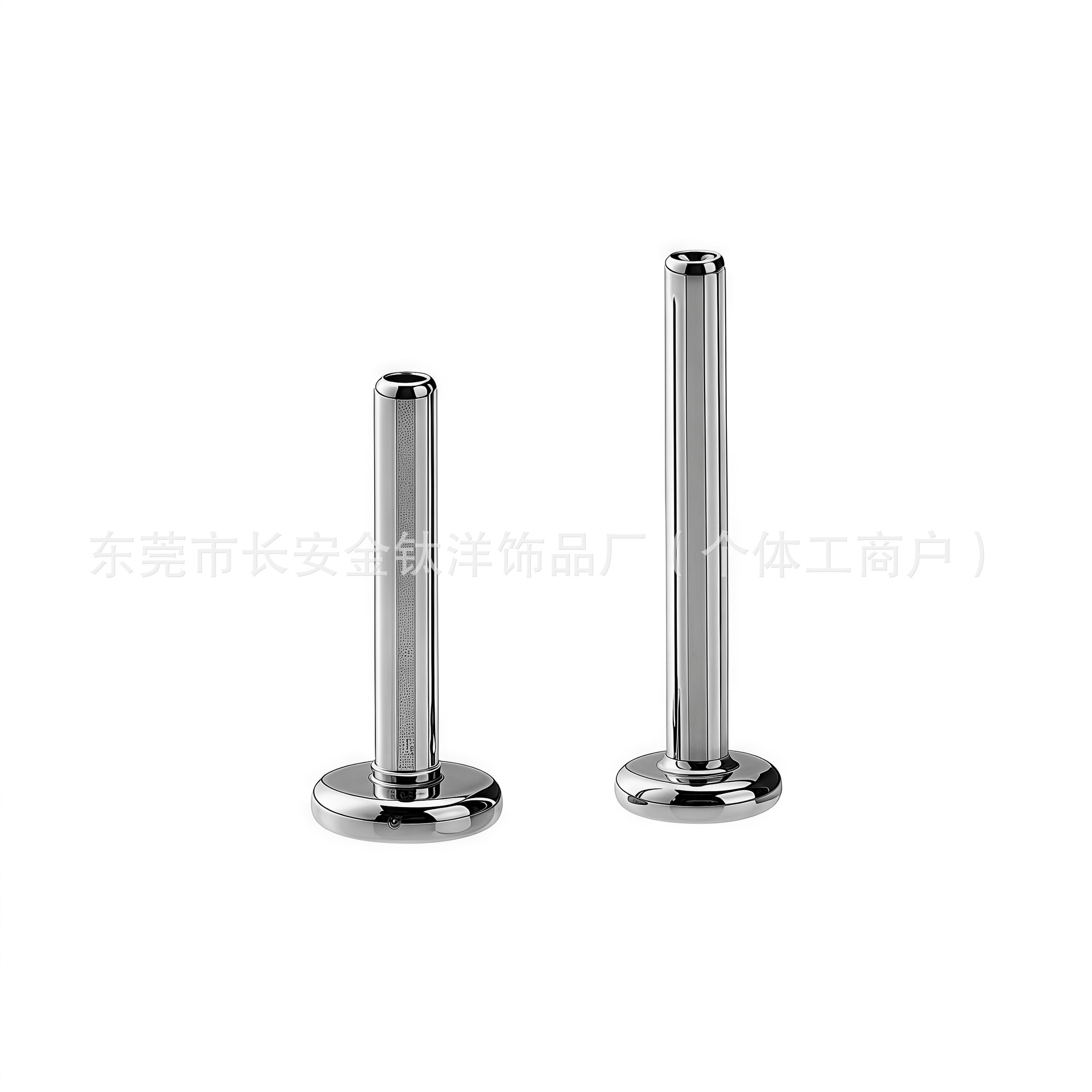 F136 Titanium Inner Thread Lip Nail 4mm Flat Bottom Rod Tongue Ear Bone Piercing Jewelry G23 Titanium Alloy detail image 4
