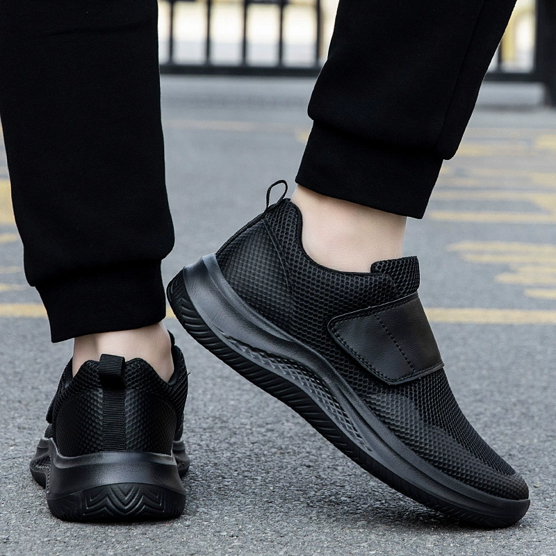 Уширокая обувь для пожилых людей, летающая летающая сетка, легкая модная минималистская обувь для реабилитации модная обувь для мамы, обувь для пожилых людей