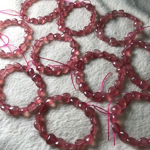 Strawberry crystal bracelet Strawberry Crystal Love bracelet Ketang factory wholesale Strawberry Crystal Love bracelet crystal clear