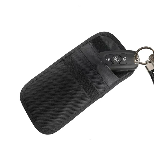 2026 Foreign Trade Rfid Car Key Shielding Bag Oxford Cloth Anti-Theft Signal Blocking Keyless System Shielding Pouch