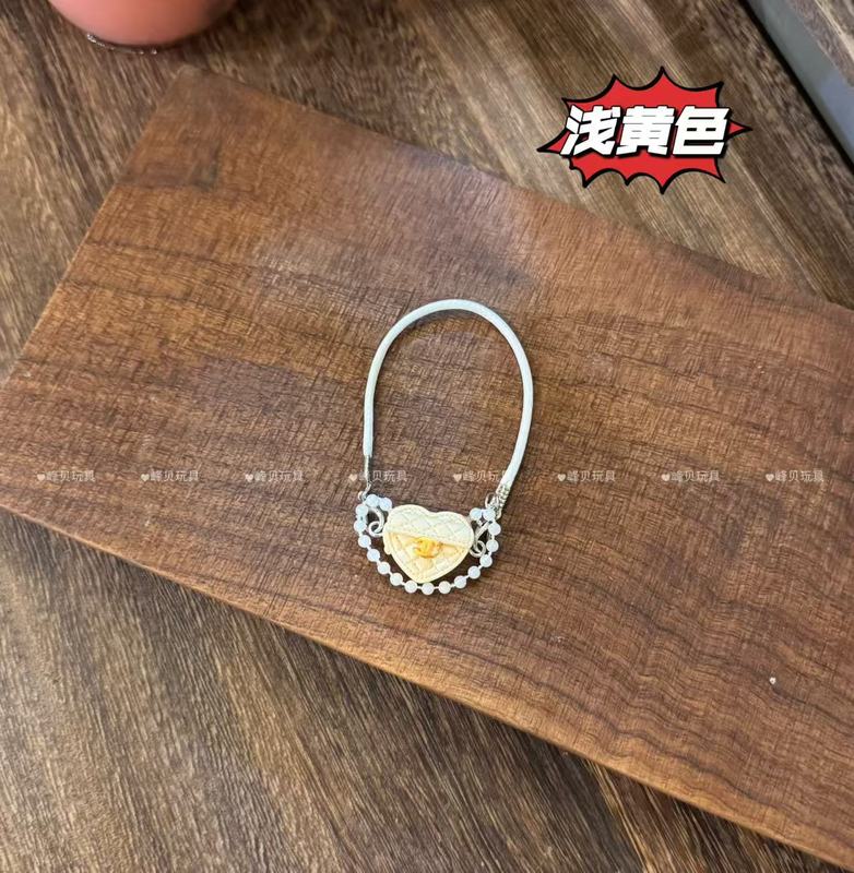 新款dollhouse娃娃屋公仔挂件立体树脂DIY饰品迷你斜跨小香包包|undefined