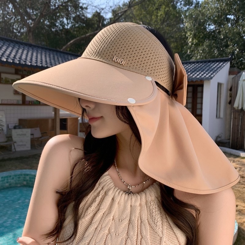 女性用夏の日よけ帽子、日焼け止め、UV保護、顔と首の保護、アウトドアサイクリング、登山、大きなつばの空のトップフィッシャーマンハット|undefined